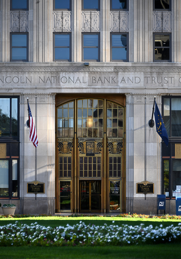 Lincoln National Bank Building by John W. Cahill