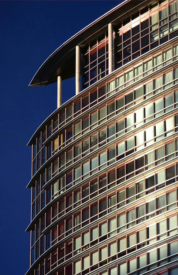 No.1 West India Quay by Tristram Compton