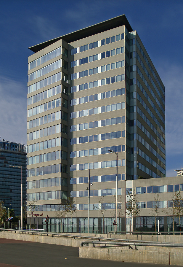 Torre Diagonal Mar by Cesar Serrano