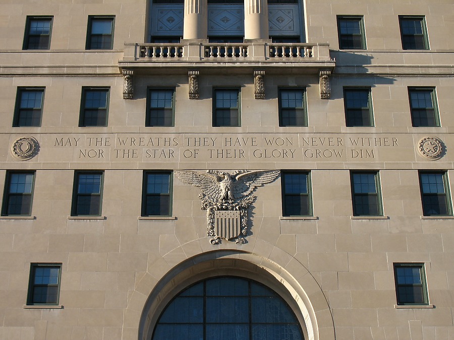 Veterans Memorial Building by James Peacock