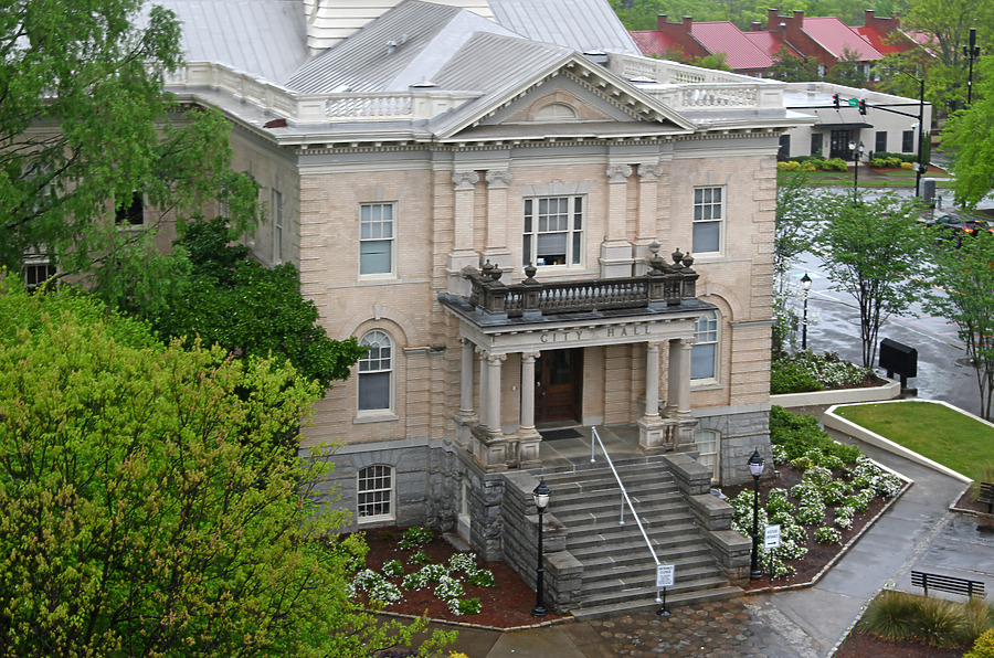 Athens City Hall by John W. Cahill
