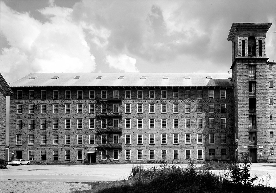 Durfee Mill No. 1 by Library of Congress, HABS, Jack E. Boucher