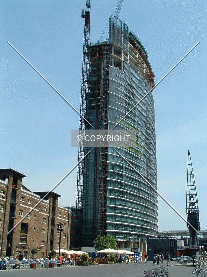 No.1 West India Quay by Mike Stanton