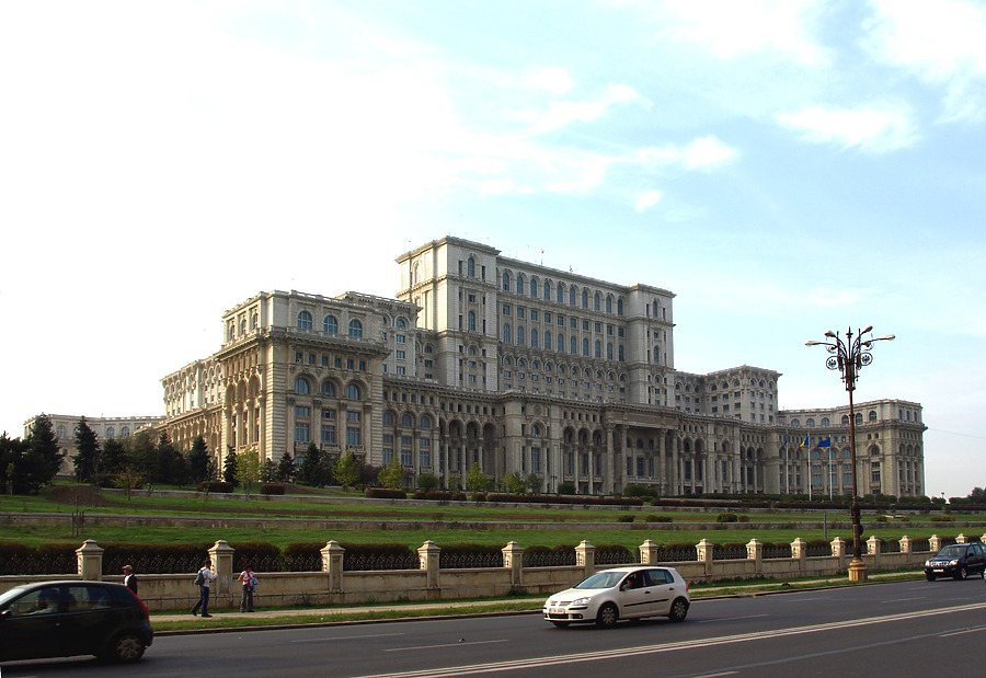 Palace of the Parliament by Marshall Gerometta
