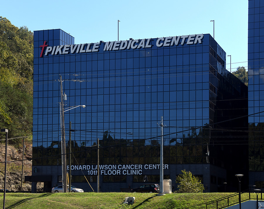 Pikeville Medical Center Parking Garage by John W. Cahill