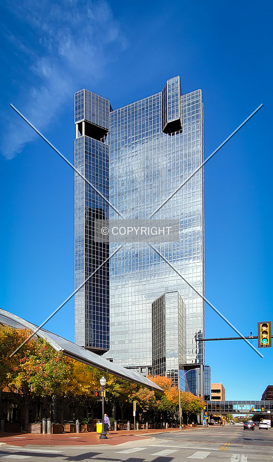 Wells Fargo Tower by Ryan Hildebrand