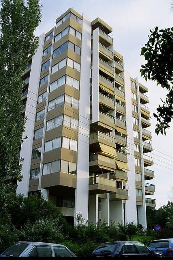 Tower in Aghia Varvara, Neo Psychiko by Gregory Maloukos