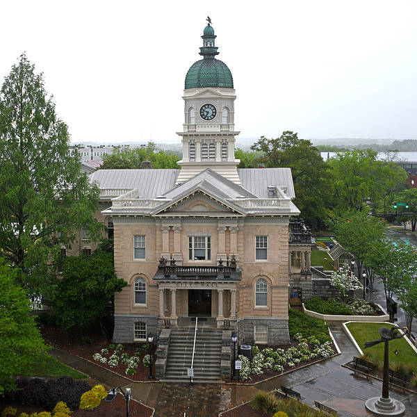 Athens City Hall by John W. Cahill