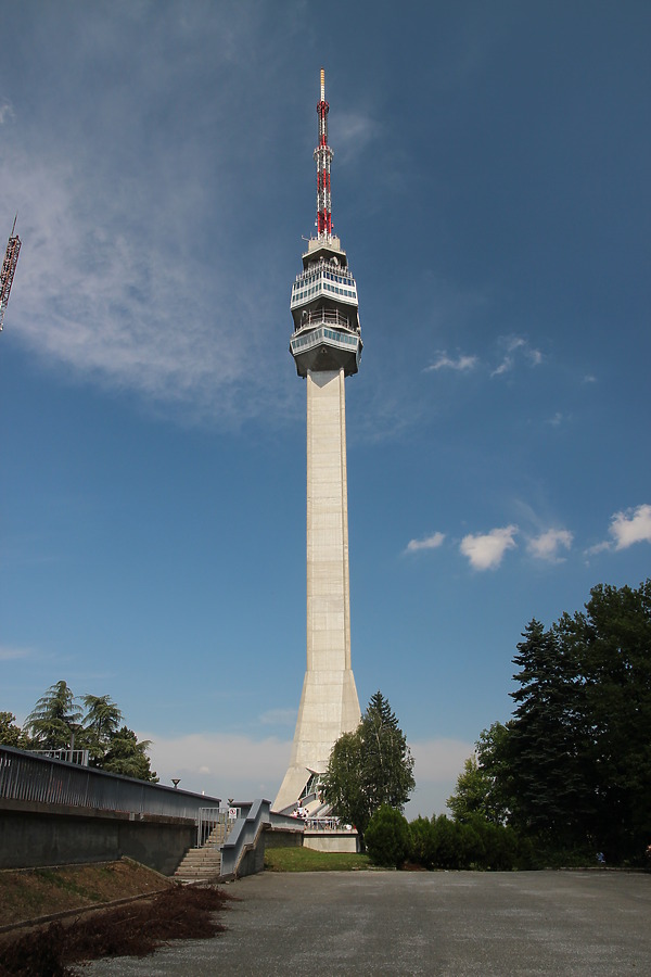 Avala TV Tower by Kjetil Balog