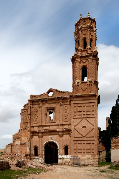 Belchite's church