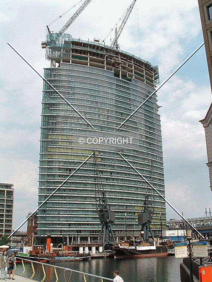 No.1 West India Quay by Mike Stanton