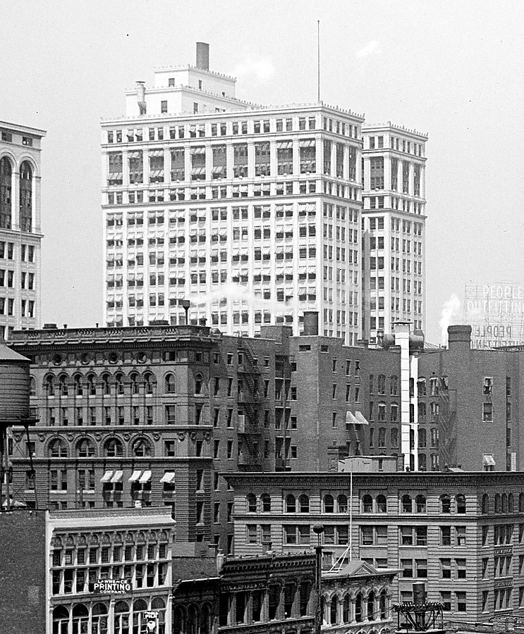 Dime Building by Library of Congress, Prints and Photographs Division, Detroit Publishing Company