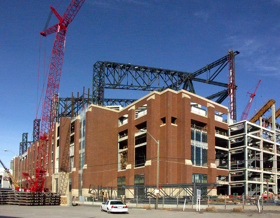 Lucas Oil Stadium by Marshall Gerometta