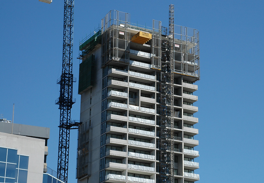 Escen on Church by John Bek