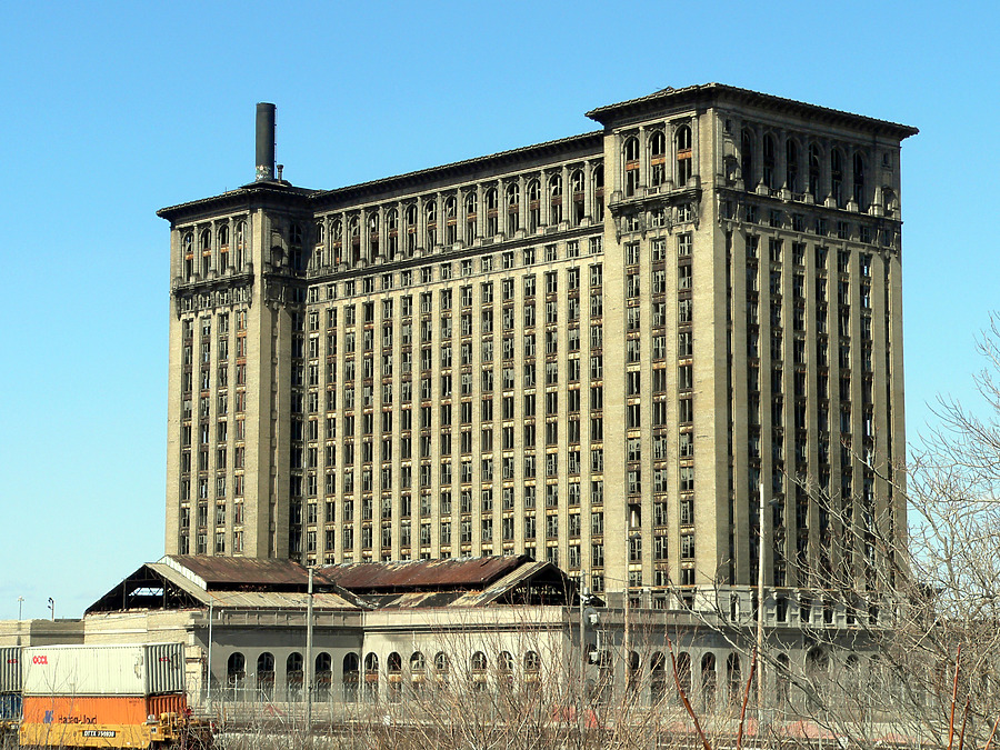 Michigan Central Station by B. Victor Adams