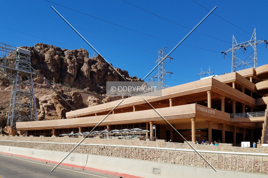 Hoover Dam Parking Garage and Visitors Center
