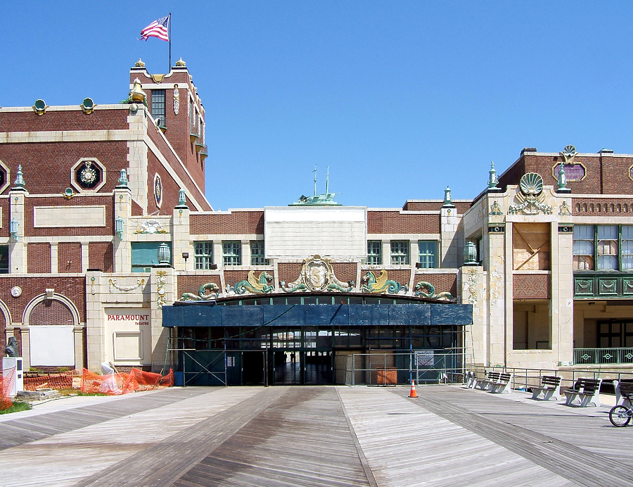 Asbury Park Convention Hall and Paramount Theater by John Cahill