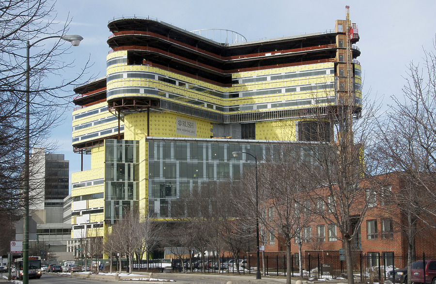 Rush Hospital, East Tower by Shawn Ursini