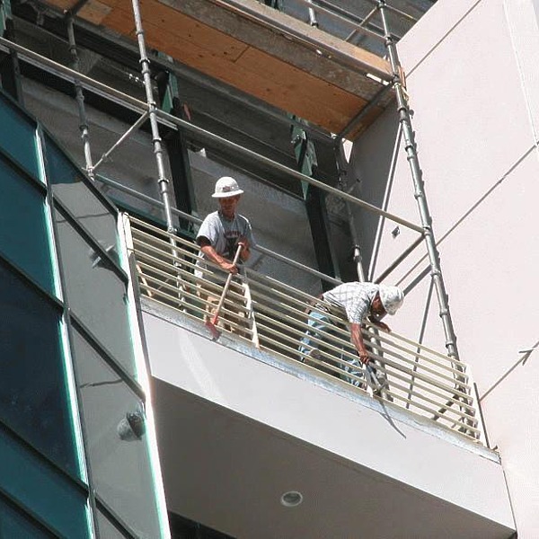 Tower at Convention Center Court by Jim Schwartz