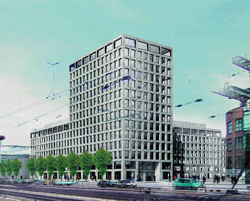 Bürokomplex an der Vulkanstraße