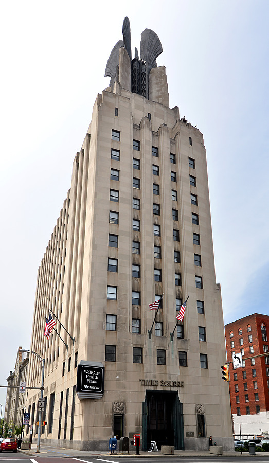 Times Square Building by John Cahill