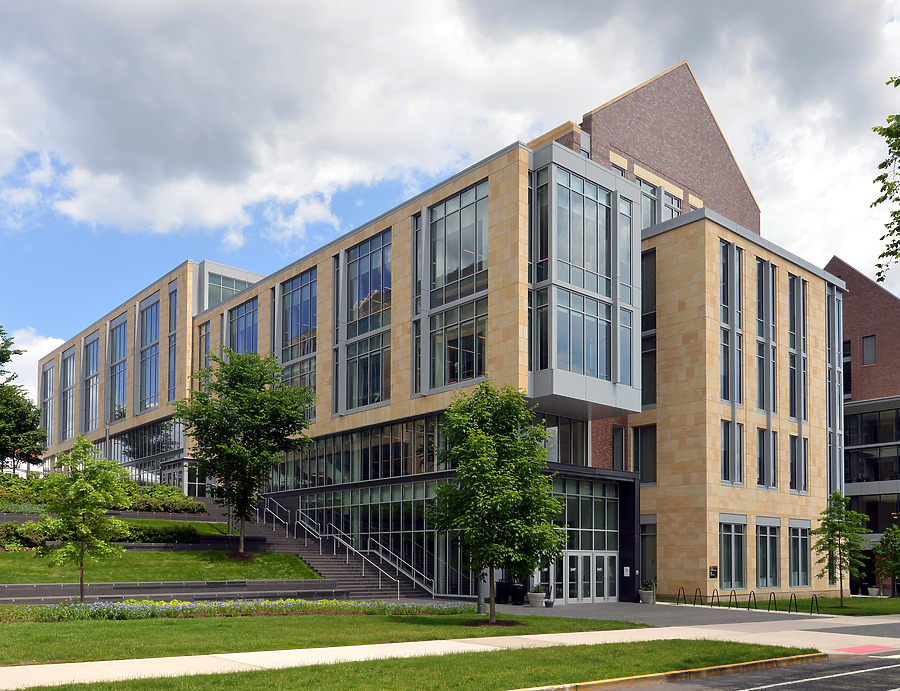 Rutgers Academic Building - East Wing by John W. Cahill