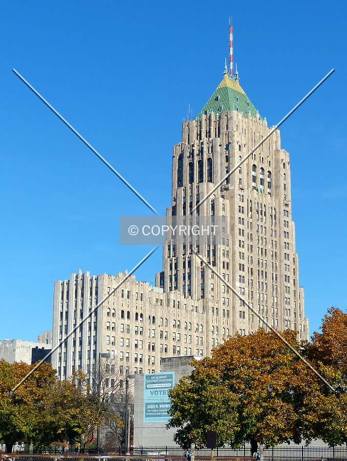 Fisher Building by Nate Lindsey