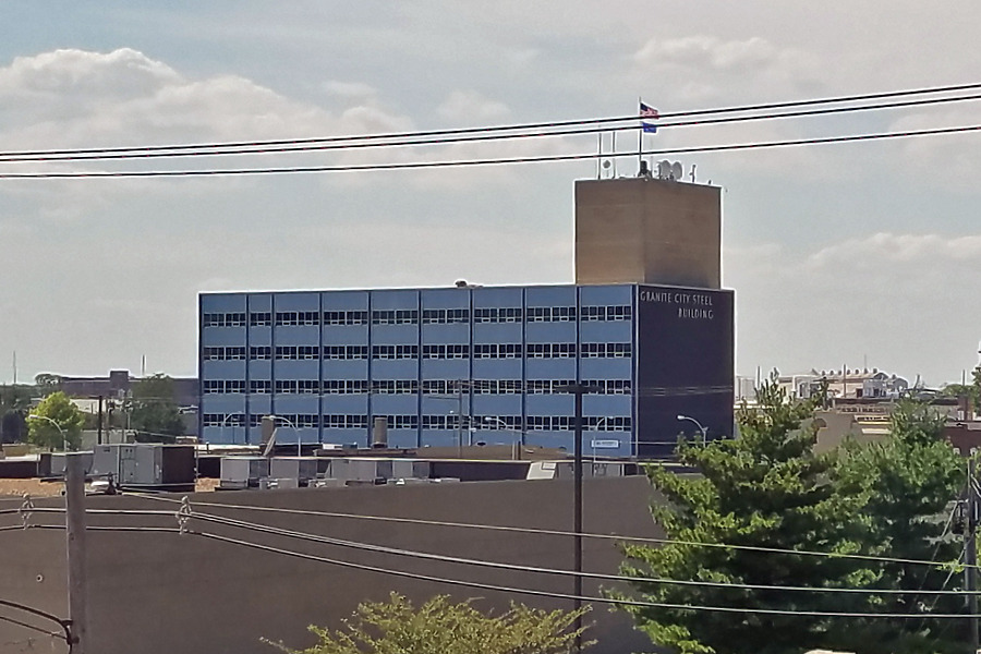 Granite City Steel Building by Ryan Hildebrand