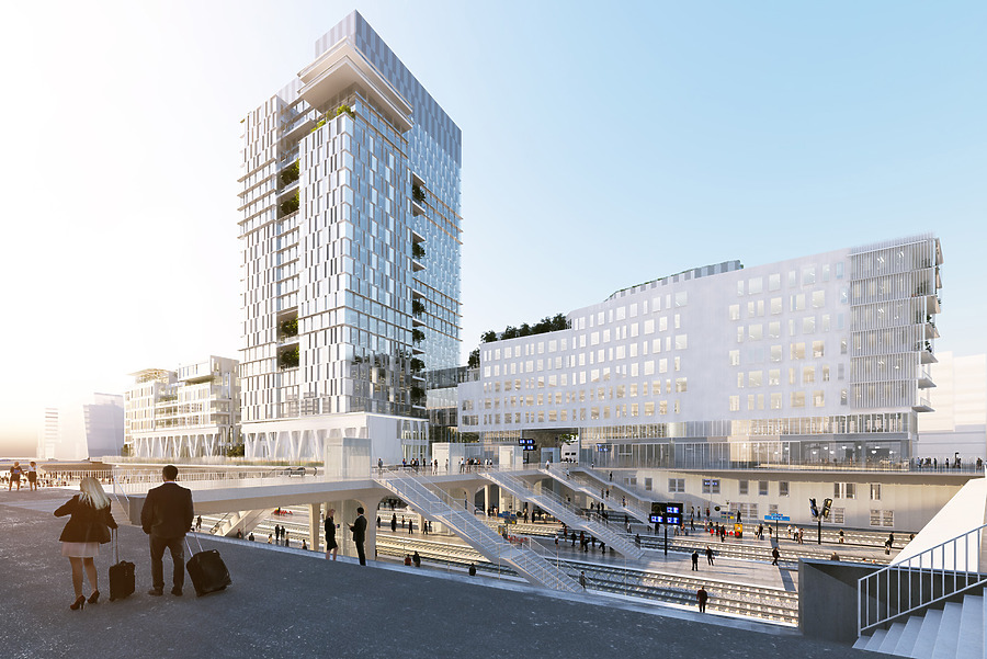 Siège social de Vinci by Jean-Paul Viguier S.A. d''Architecture