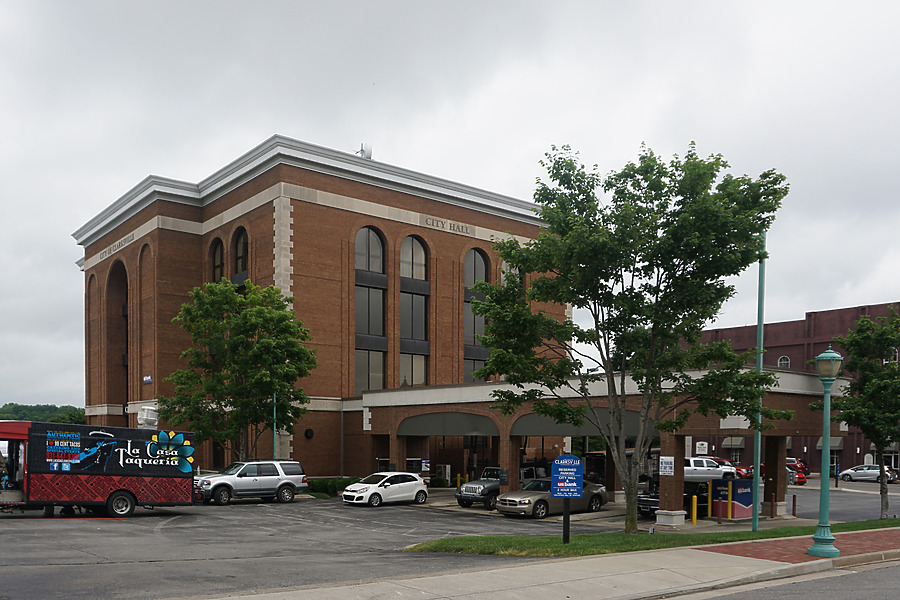Clarksville City Hall by Ryan Hildebrand