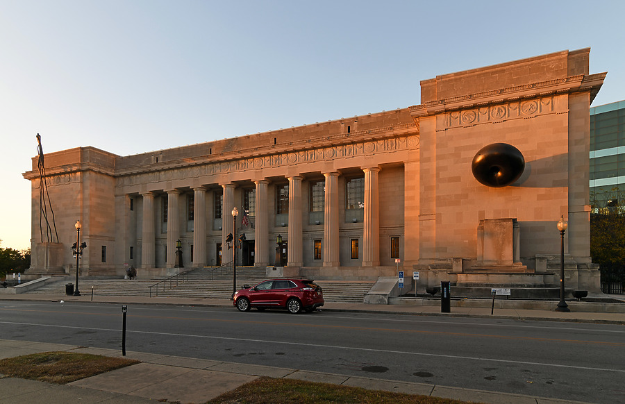 Indianapolis-Marion County Central Library by John W. Cahill