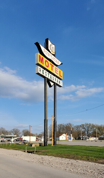 Powhatan Motel & Restaurant Sign