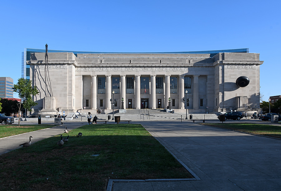 Indianapolis-Marion County Central Library by John W. Cahill