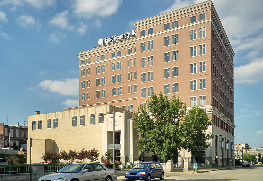 German American Bank Building by Ryan Hildebrand