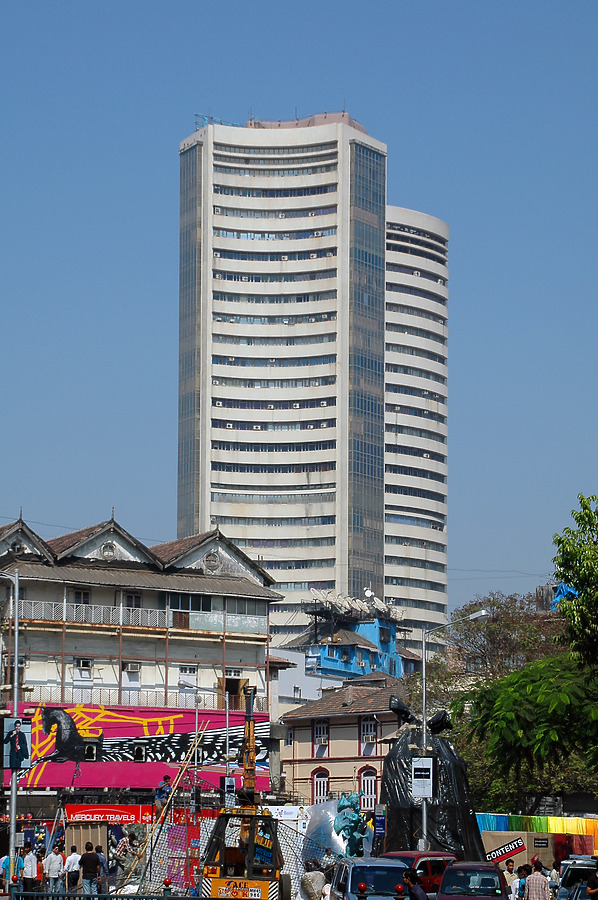 Phiroze Jeejeebhoy Towers by John Bek