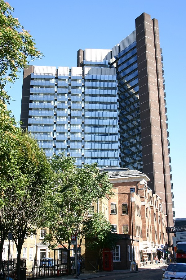 Southwark Towers by Tristram Compton