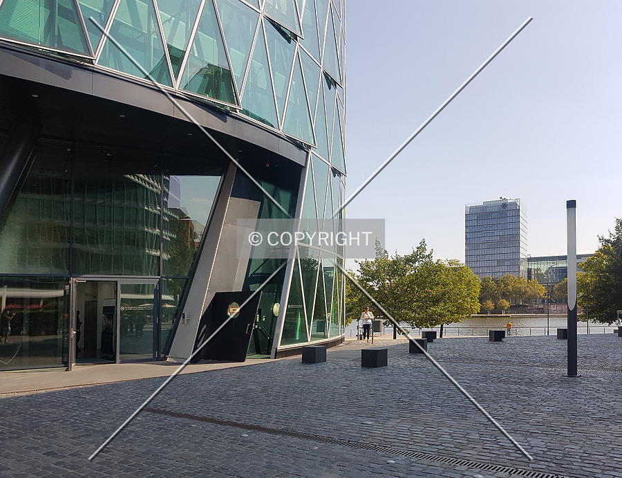 Westhafen Tower by Nephilim