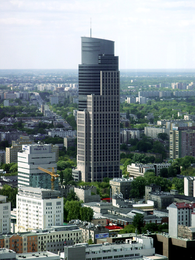 Warsaw Trade Tower by Daniel Kieckhefer
