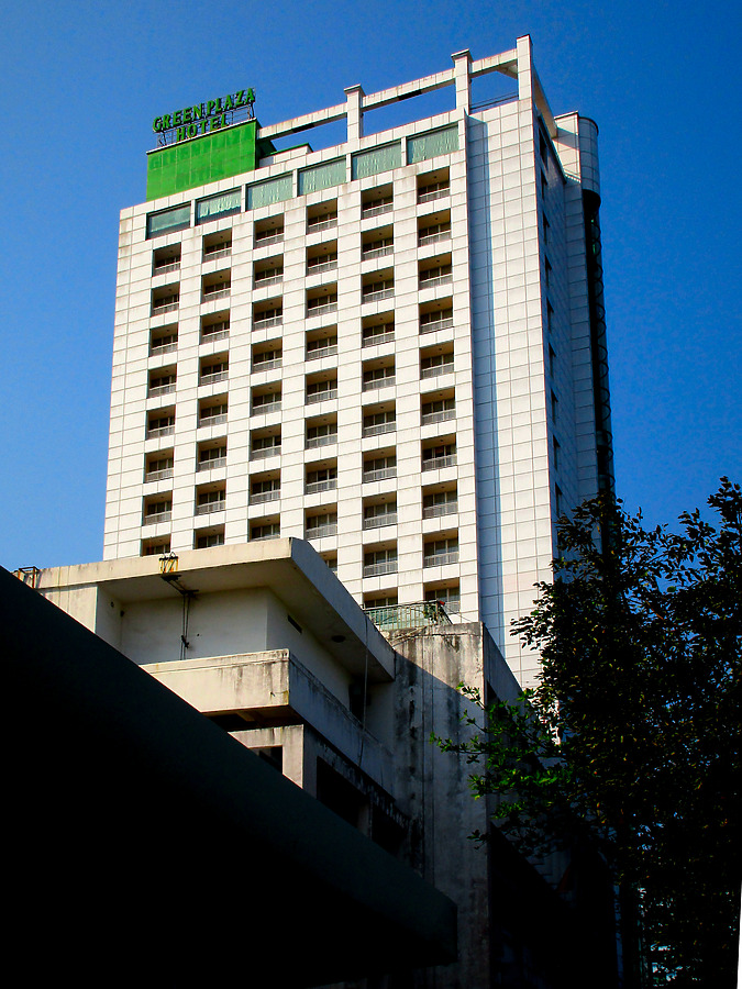 Green Plaza Hotel by Daniel Kieckhefer