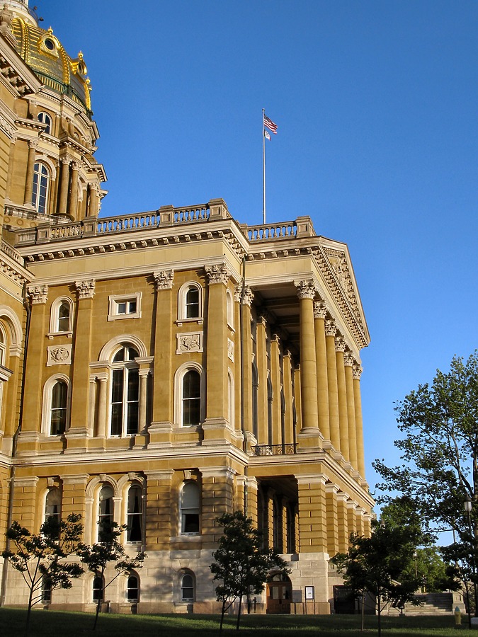 Iowa State Capitol by James Peacock