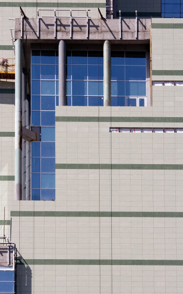 East facade detail