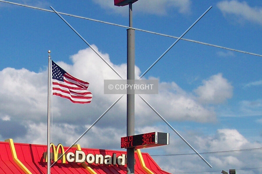 McDonald's Restaurant Sign