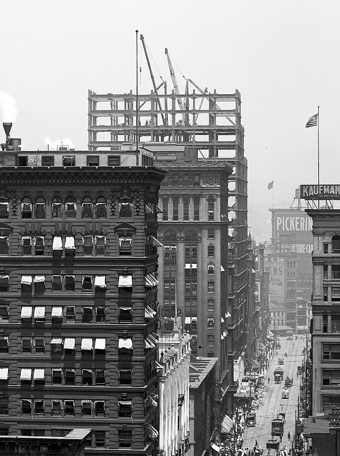 Henry W. Oliver Building by Library of Congress, Prints and Photographs Division, Detroit Publishing Company