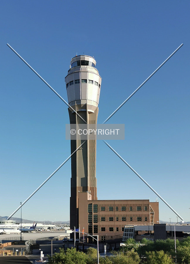 McCarran International Airport Control Tower by Nephilim