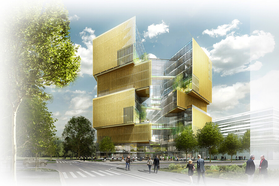 Hochhaus Baufeld 4