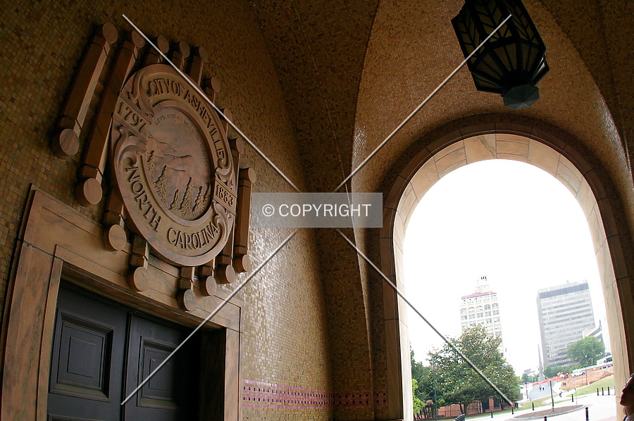 Asheville City Hall by Martin Bugajski