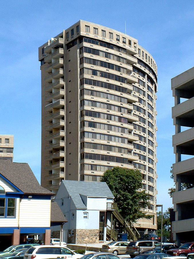 Hampton Plaza Apartments by John Cahill