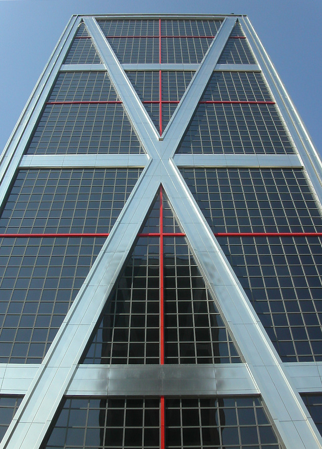 Puerta de Europa I by Cesar Serrano