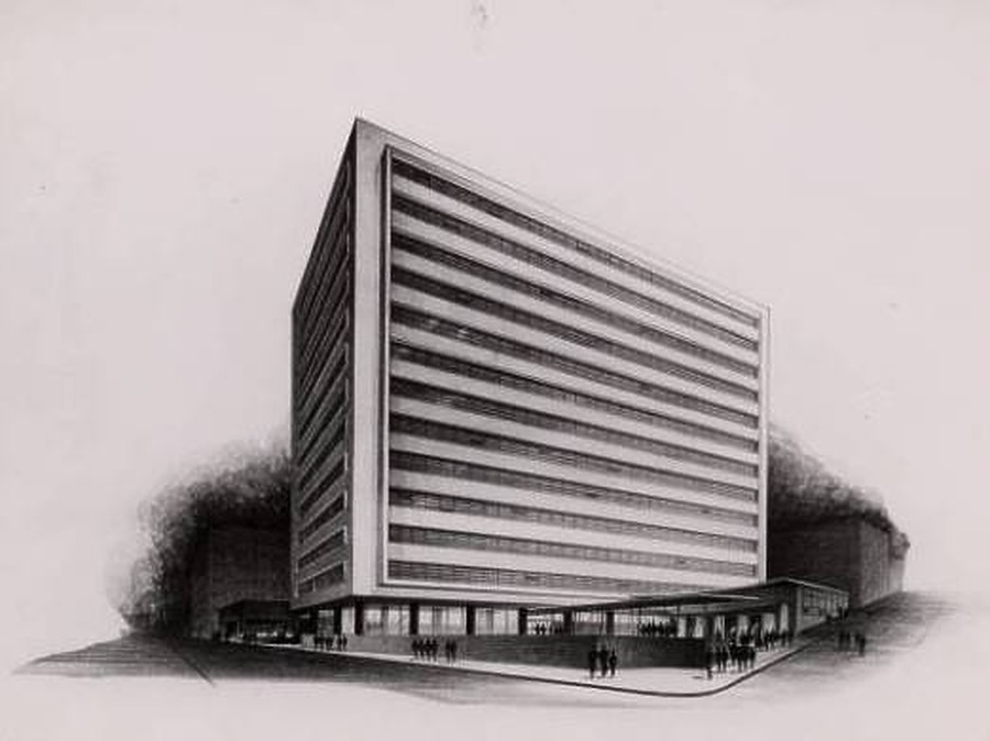 Jefferson State Office Building by Courtesy of the Missouri State Archives