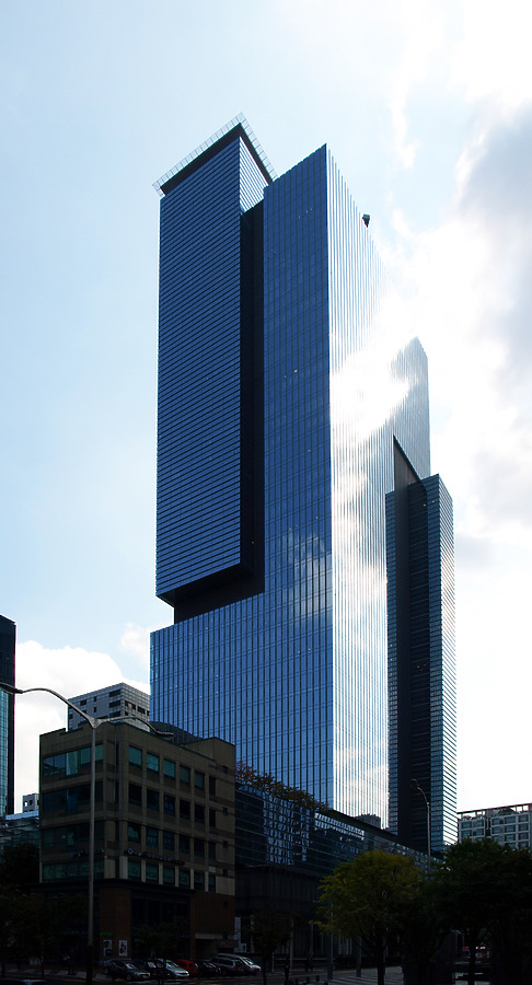 Samsung Seocho Town Electronics Tower by Marshall Gerometta